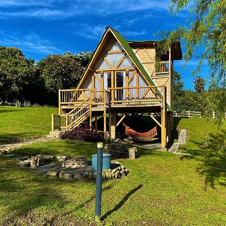 Glamping La Herradura Santa Rosa de Cabal Zewnętrze zdjęcie