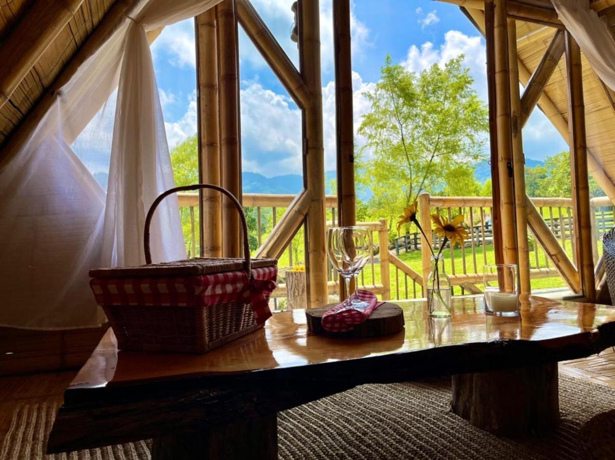 Glamping La Herradura Santa Rosa de Cabal Zewnętrze zdjęcie