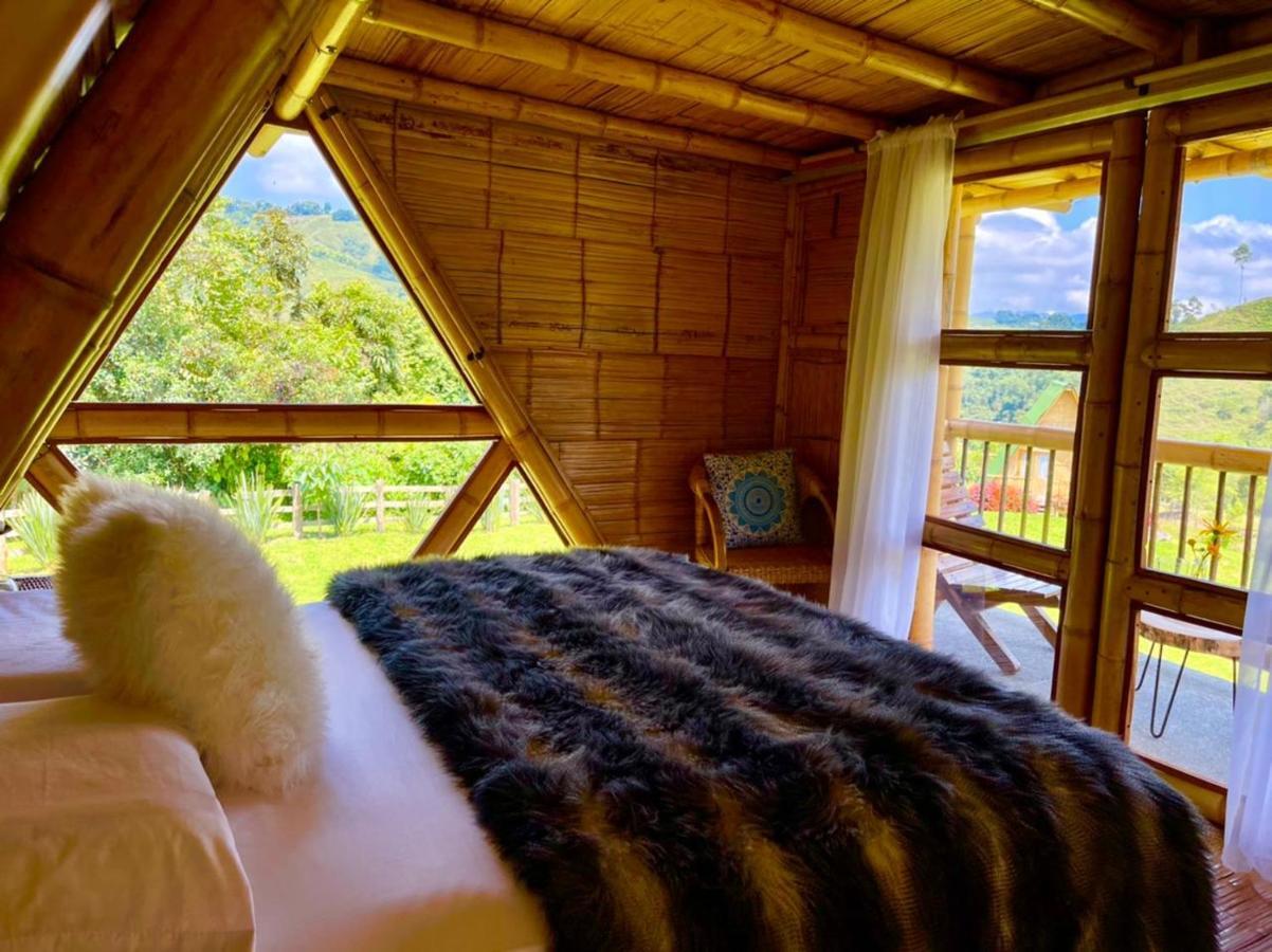 Glamping La Herradura Santa Rosa de Cabal Zewnętrze zdjęcie