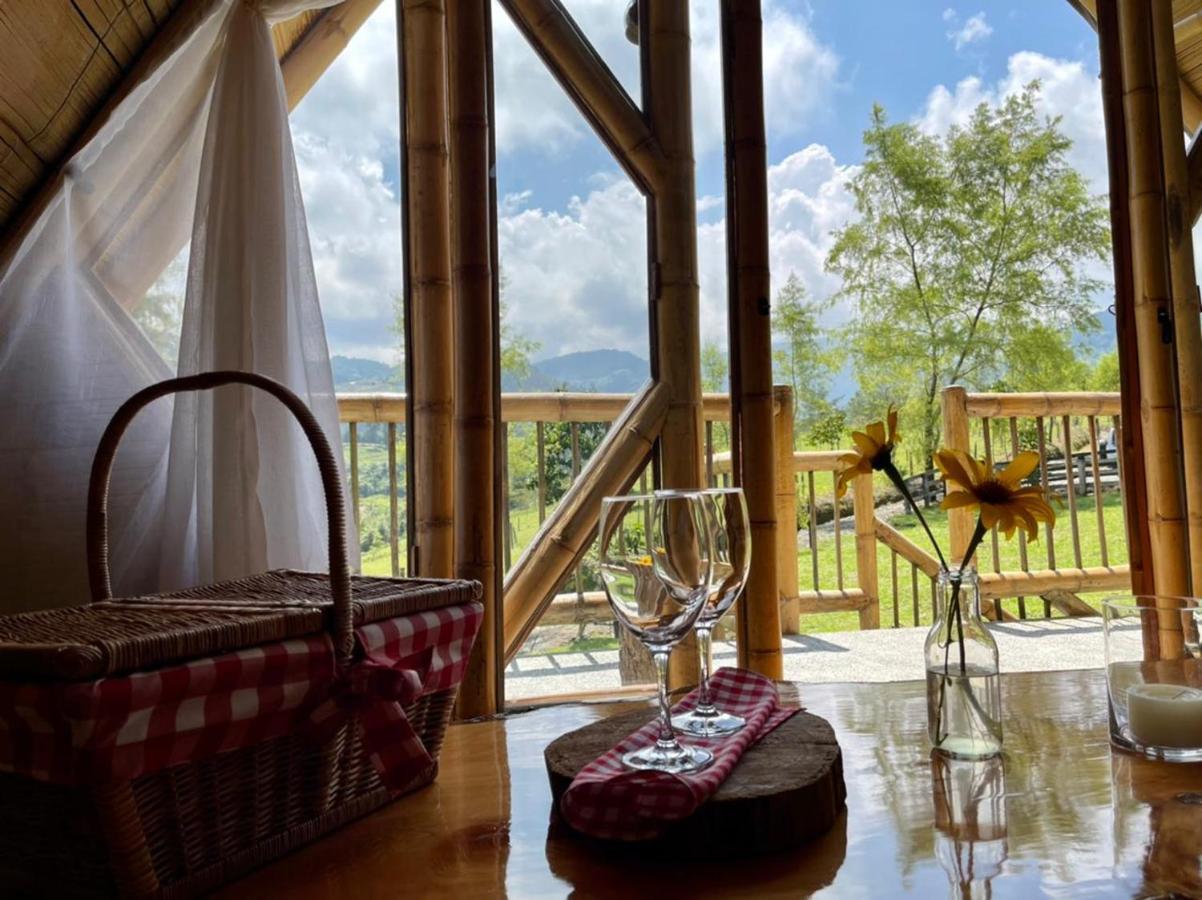 Glamping La Herradura Santa Rosa de Cabal Zewnętrze zdjęcie