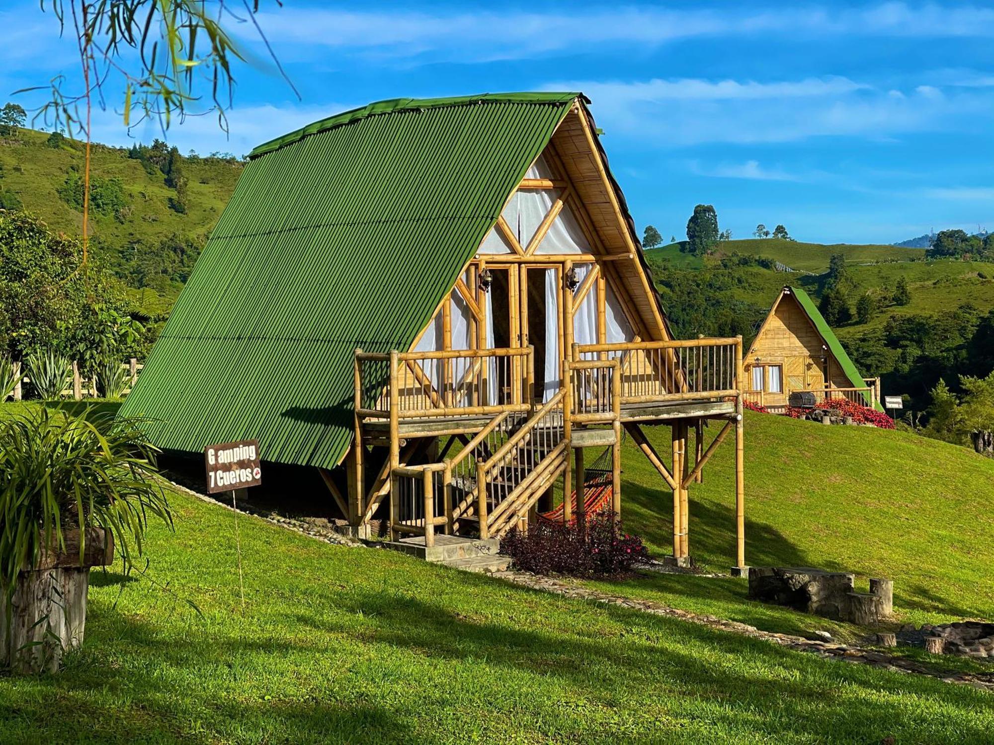 Glamping La Herradura Santa Rosa de Cabal Zewnętrze zdjęcie