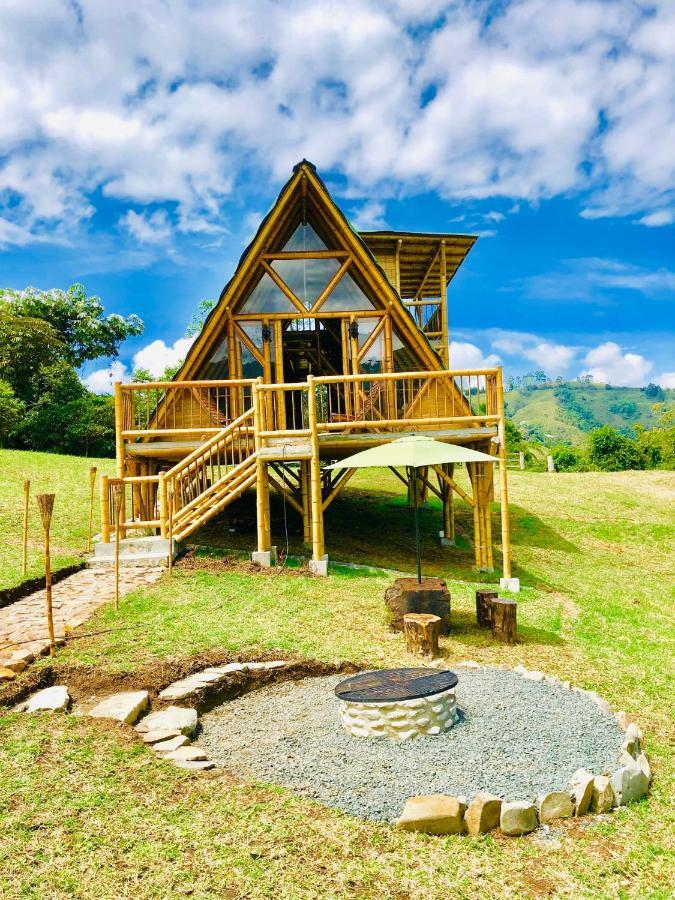 Glamping La Herradura Santa Rosa de Cabal Zewnętrze zdjęcie